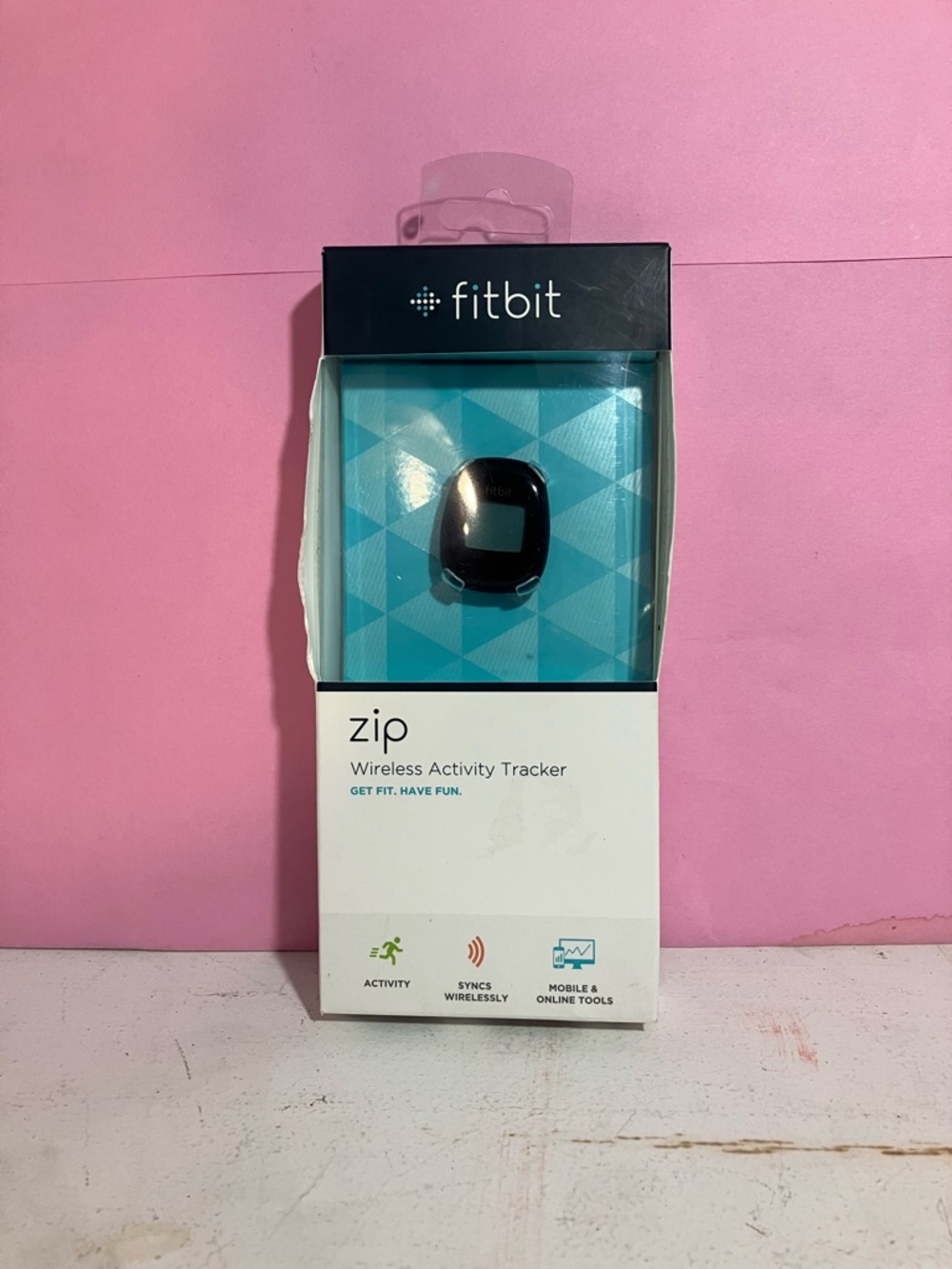 fitbit Zip Wireless Activity Tracker - Black with Teal Insert